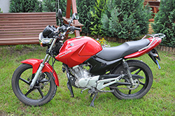 Czerwony motor